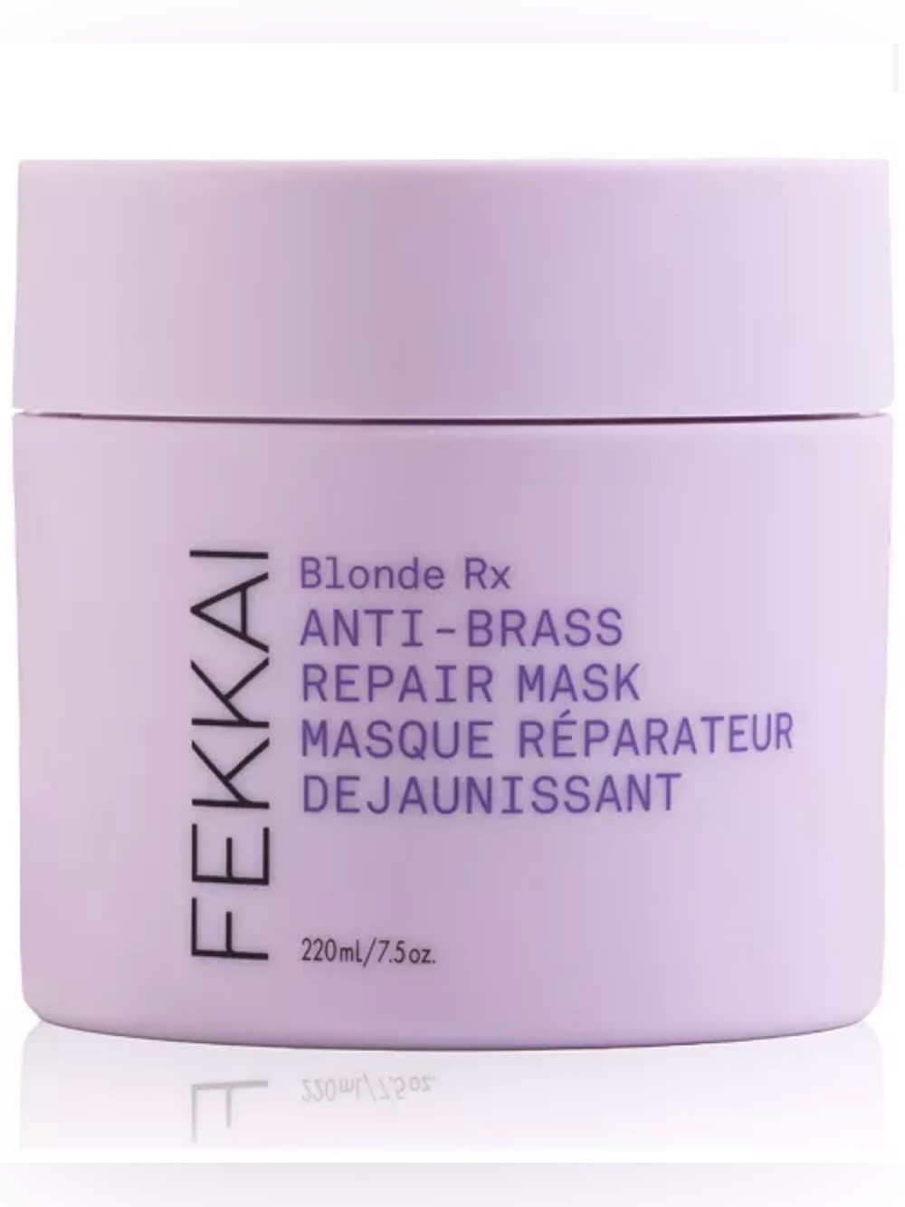 NEW! FEKKAI Blonde Rx Anti-Brass Purple Repair Mask